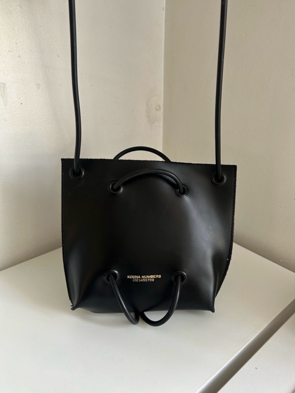 Kozha Numbers Utility Bag - Black